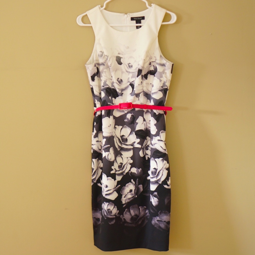 White House Black Market Floral Dress | 8